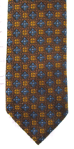 Superba 1960s Skinny Tie Dacron Polyester Iridescent Blue Gold Brown Pat... - $18.99