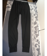 NEW MIDWEIGHT LEVEL 2 THERMAL COLD WEATHER BLACK PANTS MILITARY GRADE ME... - $402.45 MXN