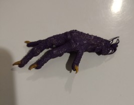 Chicken Foot Hoodoo Voodoo Spell Work Dried Purple Paw With Gold Claws C... - £3.92 GBP