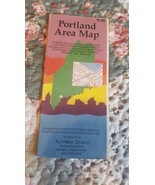 1993 Portland Maine Area Map - £4.01 GBP