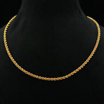 BIS 916 Stamp Real Gold 24in Box Chain Girls Gift Artisan Women Jewelry - $1,909.71