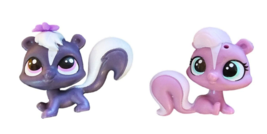 Hasbro Littlest Pet Shop LPS Surprise Families Sateen Sunrise L&#39;aroma Set of 2 - $19.79