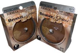 PACK OF 2 Physicians Formula Bronze Gems #2673 Bronzer Matte &amp; Bright NE... - £22.93 GBP