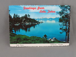 Vintage Postcard - Greeting from Lake Tahoe - Dexter Press - £11.80 GBP