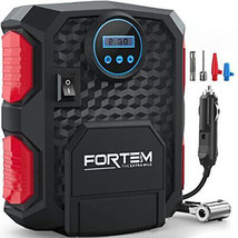 FORTEM Tire Inflator Portable Air Compressor 150 PSI - £28.22 GBP