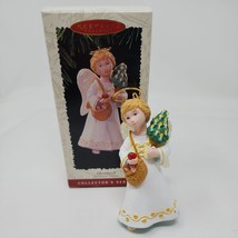 Hallmark 1996 Christkindl Keepsake Ornament Christmas Visitors Angel 2nd U109/31 - £10.21 GBP