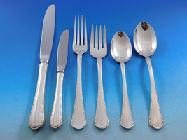 Petit Point by Towle Sterling Silver Flatware Set for 12 Service 79 Pieces - £3,694.29 GBP