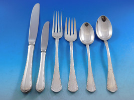 Petit Point by Towle Sterling Silver Flatware Set for 12 Service 79 Pieces - £3,516.98 GBP