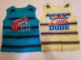 Tough Skins Infant Toddler Boys Muscle Tanks  Various Sizes &amp; Colors NWT - $5.99
