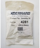 10pcs 4281 Bernard MIG Welding Gun Contact Tips - $343.34 MXN