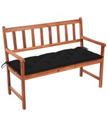 Patio Bench with Cushion 47.2&quot; Solid Acacia Wood - $3,259.12 MXN