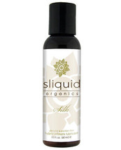 Sliquid Organics Silk Aloe &amp; Silicone Based Hybrid Personal Lubricant 2 Oz - $12.97