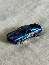 Hot Wheels Blue And Chrome Mustang Mach 1 (1997 Malaysia) Loose Good Con... - €3,85 EUR