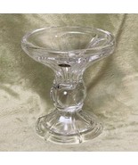 Vintage Bohemia Czech Republic Heavy Hand Cut 24% Lead Crystal Pillar - $36.67 CAD