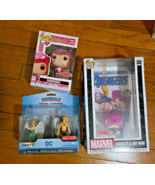 Funko Pop! Heroes DC Hawkeye, Hawkgirl Lot - $48.99