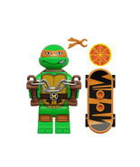 Minifigures Michelangelo Tmnt Cartoon Toys - $80.93 MXN