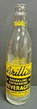 1952 Vtg ACL Grilli&#39;s Sparkling Beverage Pop Soda Bottle 12oz Detroit, MI B1-33 - £14.83 GBP