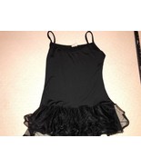 SEXY HALLOWEEN COSPLAY WOMENS SHORT BLACK DRESS SMALL MEDIUM WITCH VAMPIRE - $32.13 CAD
