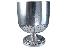English c1812 George III Sterling Goblet with Boyd Clan Armorial Crest  ... - $1,777.05