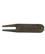 Saratoga National Golf Course Brass Divot Tool - Rare !! - $9.90