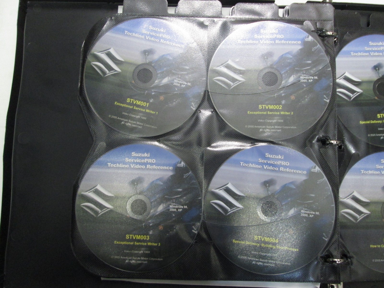 2006 2007 Suzuki ServicePRO Techline Video Reference CD DVD 4 Stroke SET FACTORY Item image 10