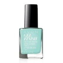 Avon Gel Finish 7-IN-1 Nail Enamel Mint To Be Nib Discontinued - $6.00