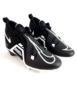 Nike Alpha Menace Pro 3 Mid Football Cleats Men&#39;s Black Size 10 New CT66... - £46.45 GBP