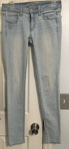 American Eagle Outfitters Women’s Size 2 Reg. Faded (light) Blue Jeans. New. - £17.54 GBP