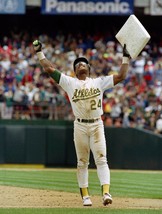 RICKEY HENDERSON 8X10 PHOTO OAKLAND ATHLETICS A&#39;s BASEBALL PICTURE RECOR... - $5.93