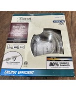 12&#39; Plug-in WARM WHITE LED Rope Light Plug &amp; Twist Connect Extendable up... - $34.28 CAD