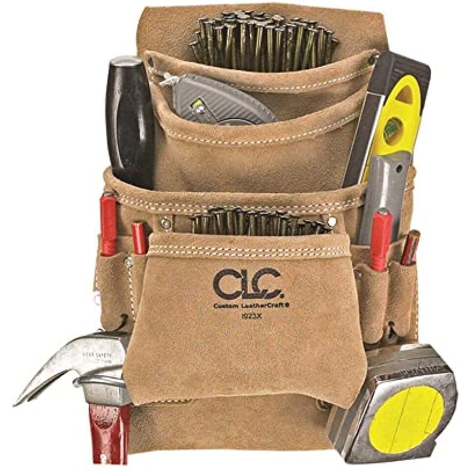 Clc 10 Pocket Carpenter&#39;s Nail &amp; Tool Bag - $35.12