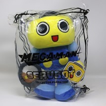 Mega Man Legends 10&quot; Posable Servbot Robot Plush Figure Magnetic Dish Tron Bonne - £73.79 GBP
