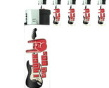 80&#39;s Theme D9 Lighters Set of 5 Electronic Refillable Butane I Rock the ... - £12.62 GBP