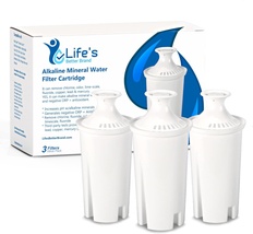 Alkaline Brita Water Filter Replacement - Brita Pitchers Compatible - $70.99