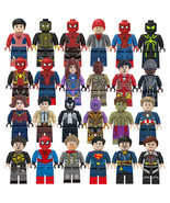 24Pcs Superhero Building doll mini building toy is suitable for Lego - $32.99