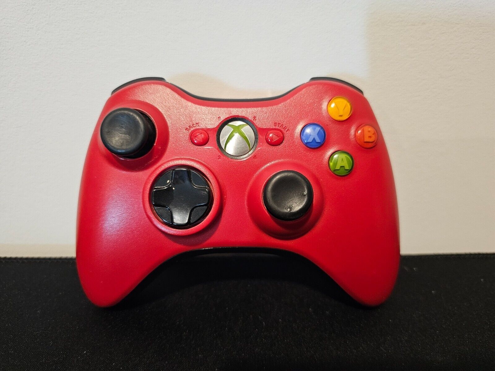 Genuine OEM Microsoft Xbox 360 Resident Evil Red Wireless Controller - $19.34
