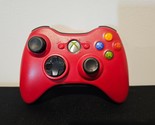 Genuine OEM Microsoft Xbox 360 Resident Evil Red Wireless Controller - $19.34