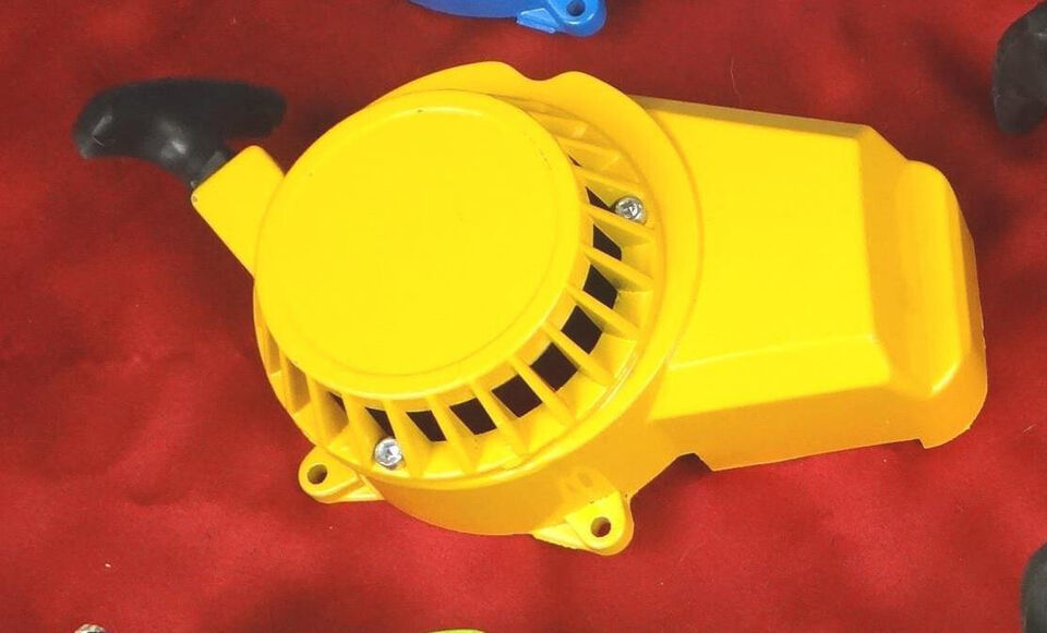 Aluminum Pull / Recoil Start, Yellow, 47 49 Pocket Mini Dirt Bike Quad S... - $21.95