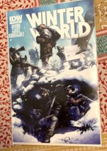 Winter World #4. Sub Cvr. Dixon / Guice / Rodriguez. Idw 2014. - $12.75