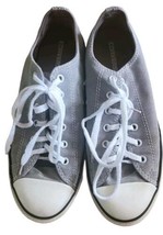 Converse All Star Womens Size 5 Low Top Sneakers Gray - £25.26 GBP