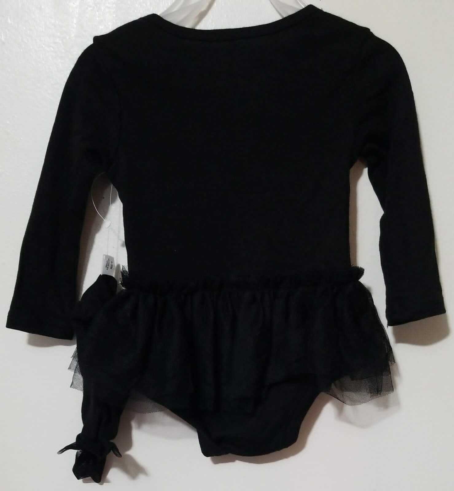 Way To Celebrate Halloween Bg Skeleton Bds Tutu Size 6-9 M Black (LOC TUB-133) Item image 4