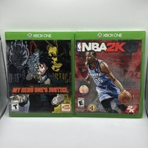 My Hero One&#39;s Justice (Microsoft Xbox One, 2018) &amp; NBA 2K15 Xbox One Bundle - £7.46 GBP