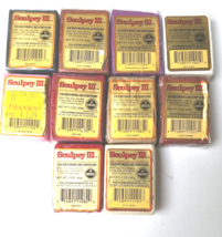 Lot of 10 Sculpey III 2 Ounce Colored Modeling Compound Clay - $17.81