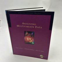 Analyzing Multivariate Data [With CDROM] - $145.36