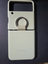Original Samsung Official Galaxy Z Flip3 5G Silicone Cover Case with Ring - $14.99