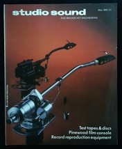 Studio Sound And Broadcast Engineering Magazine May 1982 mbox1371 Test Tape - £5.66 GBP