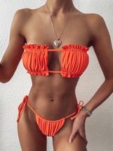  bandeau swimsuit female swimwear women mini thong bikini set bather swimming beachwear thumb200