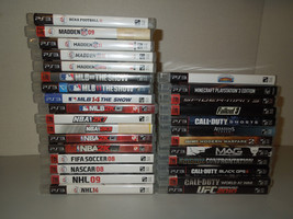 Sony PS3 Lot Of 29 Games Conditions Vary Used Read Fast Ship - £118.75 GBP