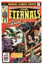 THE ETERNALS #4 Second appearance SERSI Jack Kirby Comic Book Marvel 1976 - £22.48 GBP