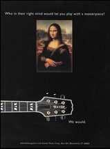 Hamer Guitar 2005 advertisement Masterpiece The Mona Lisa ad print - £3.28 GBP